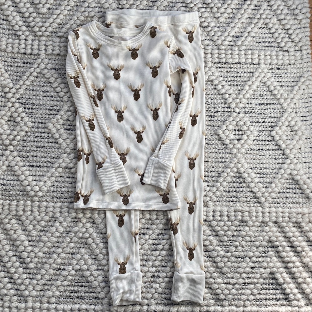 Kiki and Lulu moose pajamas